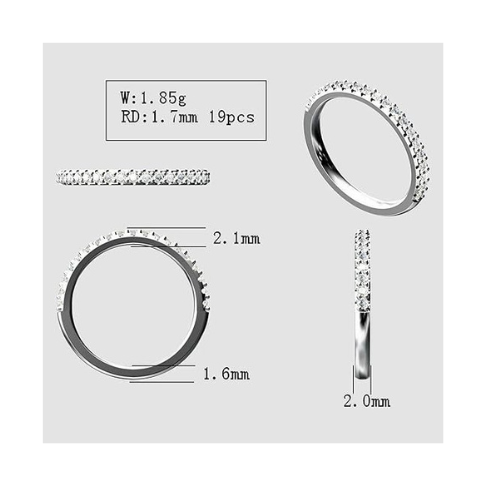 The Pure Brilliance Zirconia ring catching the light beautifully.