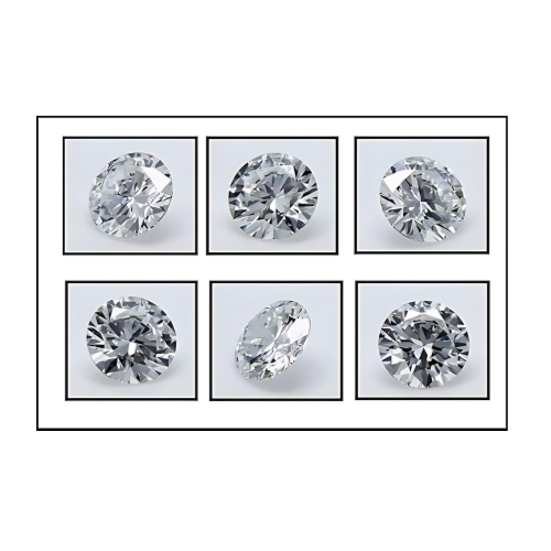 2.00ct certified loose diamond, round brilliant cut.