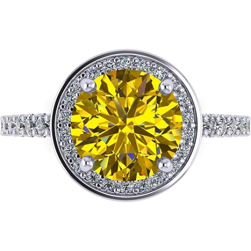 NANA Jewels ring with a simulated citrine