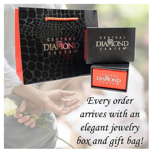 Central Diamond Center Lab Created CVD Diamond Wedding Anniversary Band 1/5ctw 10kt Gold