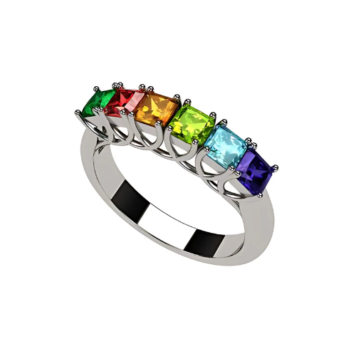 Princess cut simulated diamond stud earrings, 1.50ct.