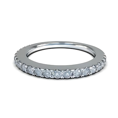 VOUS 3 carat simulated diamond solitaire engagement ring.