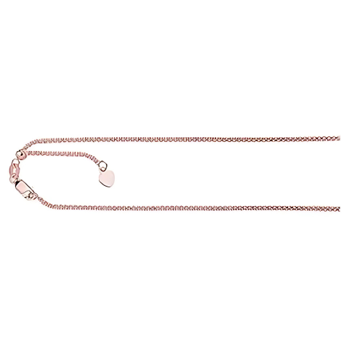 Central Diamond Center Italian adjustable box chain