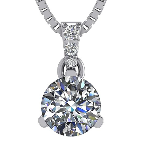 Lucita Simulated Birthstone Necklace and Stud Earrings set.