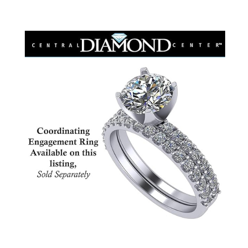 CVD Lab Grown Diamond Engagement Ring - 10K Solid Gold, Round Cut Solitaire, 0.50ct-2.00ct, G-H/VS-SI Clarity