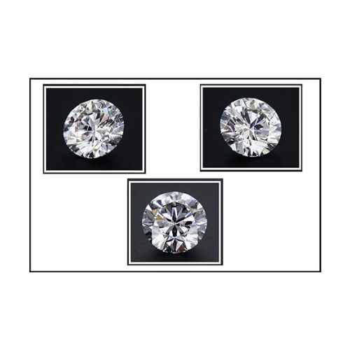 Certified 0.50ct to 2.00ct Round Brilliant Cut Loose Diamonds G-H/SI or Better, Lab Created CVD Diamonds