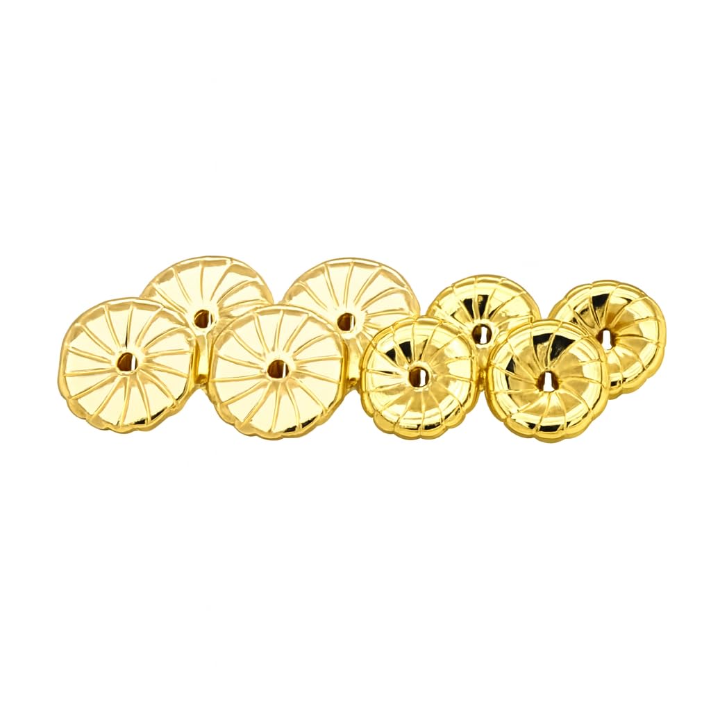 Extra-Large Hypoallergenic Earring Backs-7mm-8.2mm(3 Pairs)-Secure & Comfortable Replacement for Earrings