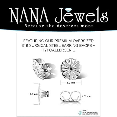 Round Halo Simulated Diamond Stud Earrings, 925 Sterling Silver & Hypoallergenic Post 2.50-3.00ctw CZ