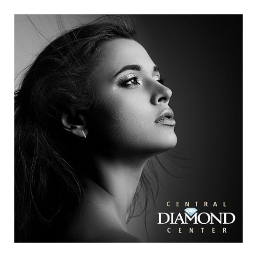 Round Huggie Hoop Earrings Pure Brilliance Zirconia in Solid 925 Sterling Silver For Women, Men, & Teens