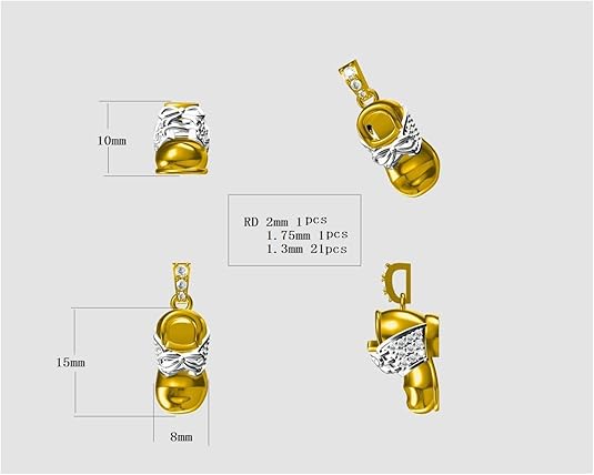 Baby Shoe Birthstone Necklace Pendant w/Pure Brilliance Zirconia - Gold Plated Silver, Solid 10K Gold or 14K Gold