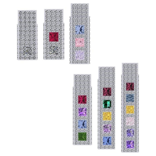 Pure Brilliance Zirconia set in a mothers pendant.