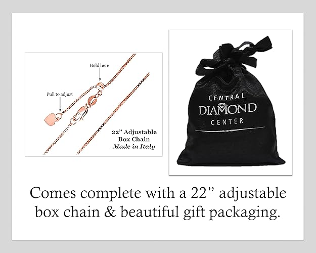 Round Simulated Diamond Solitaire Necklace/Pendant- Double Halo from 1 to 3 carat center- Sterling Silver