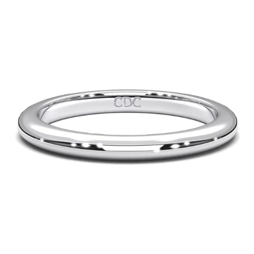 Central Diamond Center VOGUE Simulated diamond Solitaire Engagement Wedding Ring Solid Sterling Silver(A)