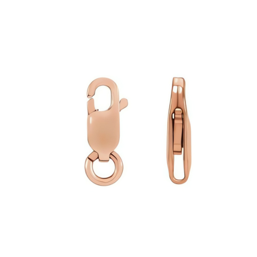 Detail of the box chain links, solid sterling silver.