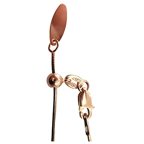 1.00mm square snake chain for pendants.