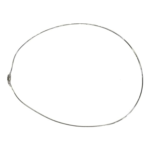 Central Diamond Center Sterling Silver 1.00mm Square Snake Chain, Made in Italy, White/Yellow/Rose Gold Plated