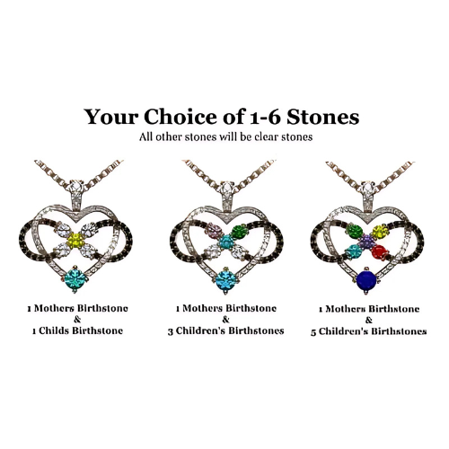 Detail of the infinity symbol and child figures.