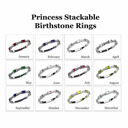 Detail of sterling silver gold plated stacking ring.