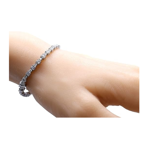 CVD Diamond Tennis Bracelet Lab Created diamond 3ctw to 6.50ctw 10kt Gold