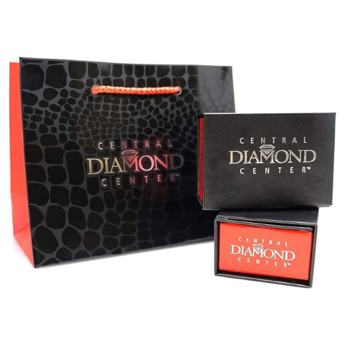 Central Diamond Center S-Bar Couples 2 Stone Ring w/ Simulated Birthstones, Sterling Silver, 10K, or 14K Gold