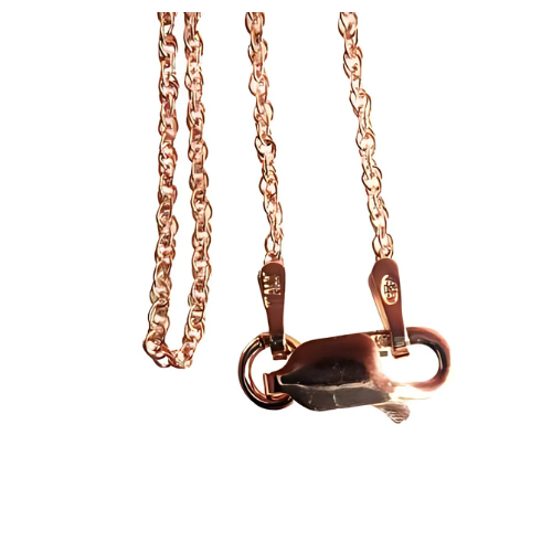 Front view of a versatile loose rope chain.
