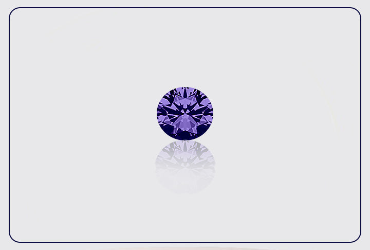 Feb - Amethyst, Natural (+$9.50)