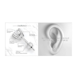 2 Carat Total Weight Moissanite Stud Earrings 14k Gold Post-Matching Solitaire Pendant in Sterling Silver