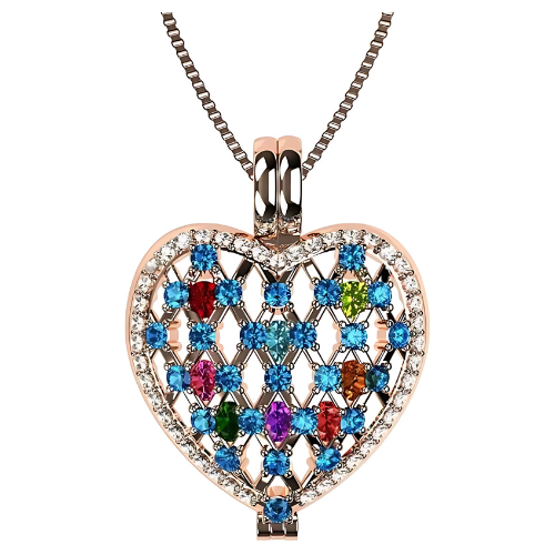 Close-up of ultimate heart of hearts design.