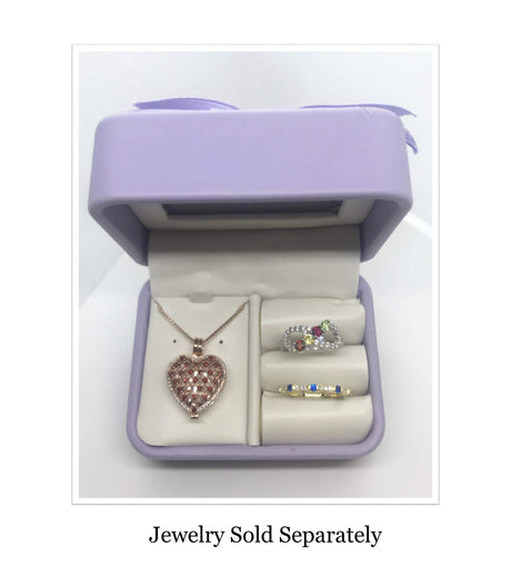 Central Diamond Center jewelry box with multiple compartments