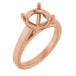 Hidden Halo-Style Engagement Ring - view 1