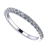 NANA Jewels 14K Gold Diamond Wedding Band made w/Lab Grown Diamonds, G-Color & VS-SI Clarity, 3/8 Carat Total Weight