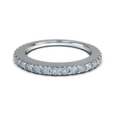 VOUS 3 carat Simulated Diamond Solitaire Engagement Rings Assorted shapes in Solid Sterling Silver & CZ