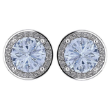 Luxury pure brilliance zirconia jewelry set.