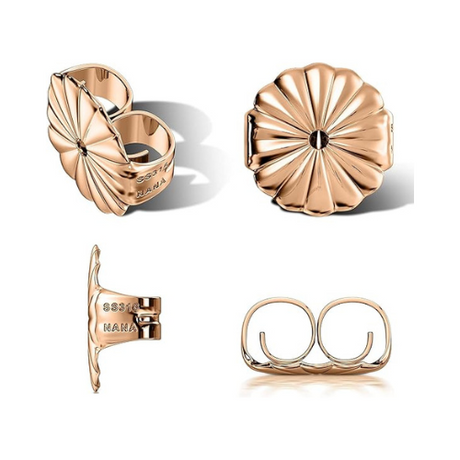 Extra-Large Hypoallergenic Earring Backs-7mm-8.2mm(3 Pairs)-Secure & Comfortable Replacement for Earrings