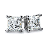 0.20ct-0.30ct CVD-Lab-Grown Diamond Stud Earrings (E-F, VS-SI), Solid 14K Gold & Silver, Threaded or Friction Post