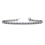 CVD Diamond Tennis Bracelet Lab Created diamond 3ctw to 6.50ctw 10kt Gold