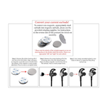 Central Diamond Center Bling Bling Earbud Covers (Platinum Plated)