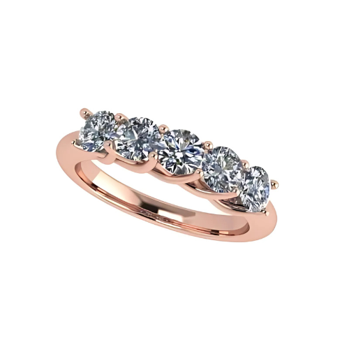 NANA Jewels Simulated Diamond wedding Ring, Wedding Band, 1.00ctw Lucita Sterling Silver-10K-14K Gold
