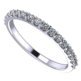 NANA Jewels 14K Gold Diamond Wedding Band made w/Lab Grown Diamonds, G-Color & VS-SI Clarity, 3/8 Carat Total Weight