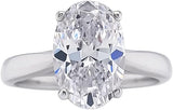 NANA Jewels 1to4ct Simulated Diamond Engagement ring Asscher Solitaire Lucita Cz & Silver