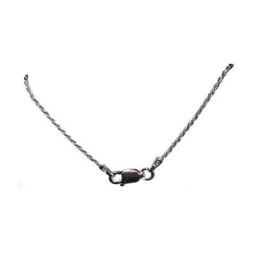 Sterling Silver Loose Rope Chain-Made In Italy, White, Yellow Or Rose Gold Plated