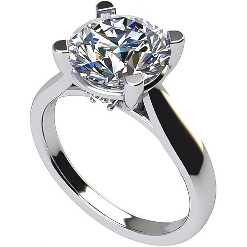 Asscher cut Lucita Cz engagement ring