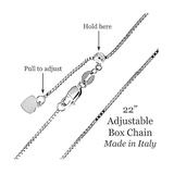 NANA Asscher Cut Halo CZ Simulated Diamond Solitaire Necklace Sterling Silver 7mm Zirconia Center Gemstone