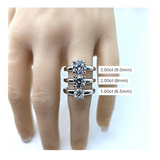 Central Diamond Center VOGUE ring on hand.