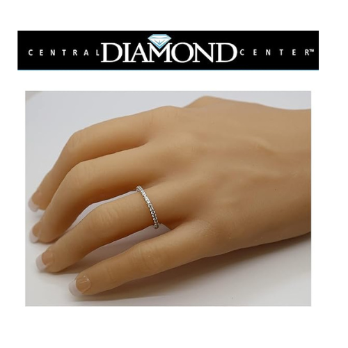 CVD Lab Grown Diamond Engagement Ring - 10K Solid Gold, Round Cut Solitaire, 0.50ct-2.00ct, G-H/VS-SI Clarity
