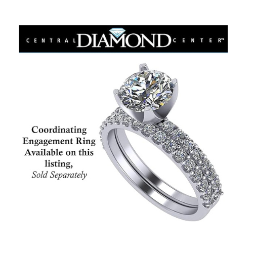 CVD Lab Grown Diamond Engagement Ring - 10K Solid Gold, Round Cut Solitaire, 0.50ct-2.00ct, G-H/VS-SI Clarity