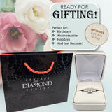 NANA Jewels 1.00-4.00ct Lucita Cushion & Princess Cut Solitaire Wedding Engagement Ring Series, 10K Gold w/Cubic Zirconia Simulated Diamond(B)