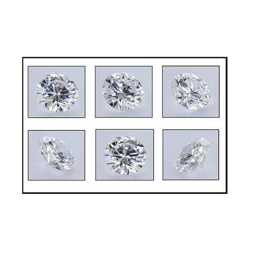 Certified 0.50ct to 2.00ct Round Brilliant Cut Loose Diamonds G-H/SI or Better, Lab Created CVD Diamonds