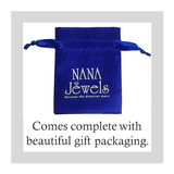 NANA Asscher Cut Halo CZ Simulated Diamond Solitaire Necklace Sterling Silver 7mm Zirconia Center Gemstone