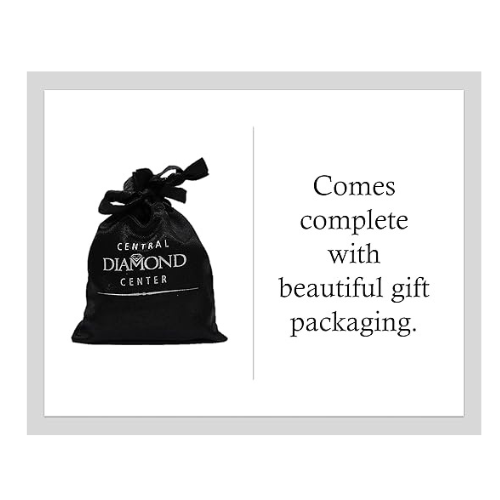 Earring Jacket for Stud Earrings in Solid 925 Sterling Silver made with Pure Brilliance Zirconia CZ